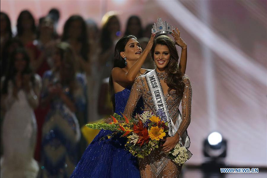 Miss France Iris Mittenaere crowned as Miss Universe - China Plus