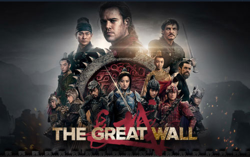 The poster of 'The Great Wall'. [Photo: Baidu.com]