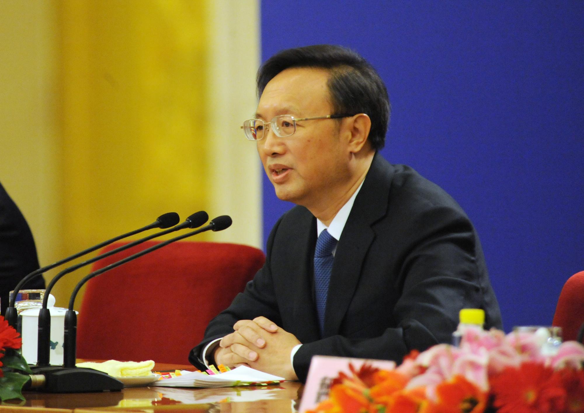 Yang Jiechi, Chinese State Councilor.[Photo: Xinhua]
