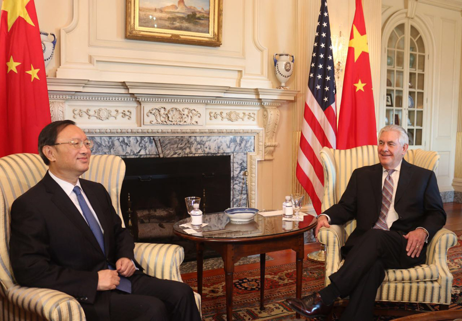 China, U.S. agree to enhance all-level exchanges, broaden cooperation