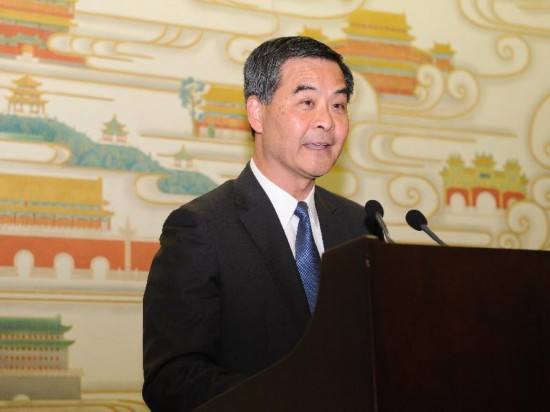 Leung Chun-ying. [File Photo: cz001.com.cn]