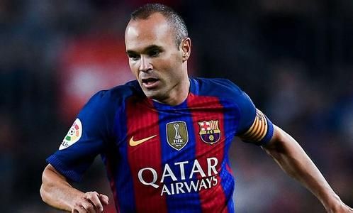 Barcelona's Andrés Iniesta is the latest footballer to be linked with the Chinese Super League, as China continues to be an attractive destination for big name players and managers from the world's best leagues. [File Photo: jstv.com]