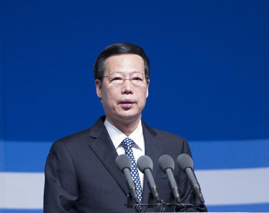Chinese Vice Premier Zhang Gaoli. [File Photo: china.com.cn]