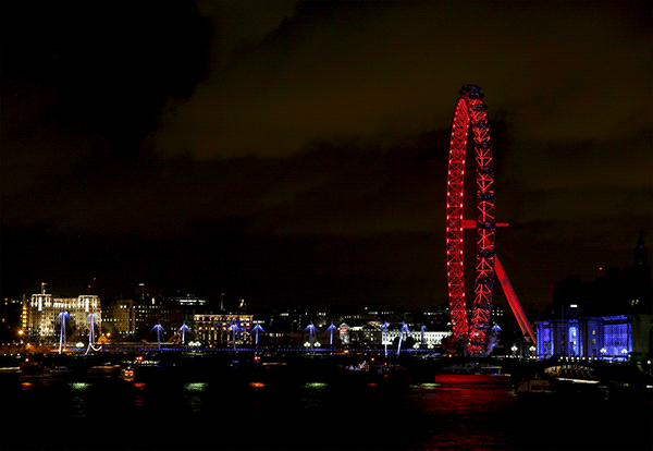 The London Eye.[Photo: thepaper.cn]