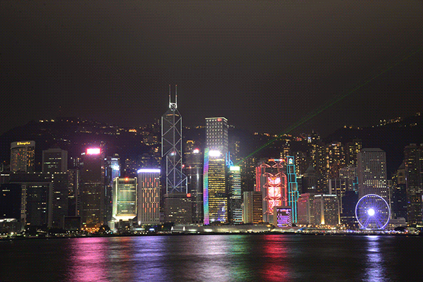 Victoria Harbour in Hong Kong.[Photo: thepaper.cn]