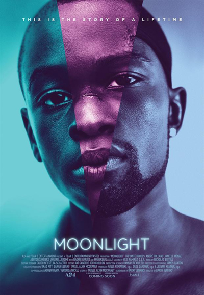 A poster for "Moonlight."[Photo:qq.com]