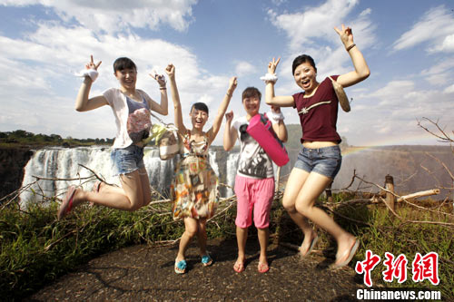 Chinese tourists in New Zealand [Photo:Chinanew.com]