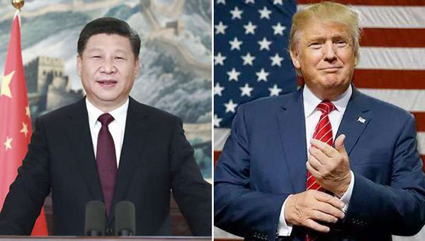 US President Donald Trump has sent a message to Chinese President Xi Jinping, wishing the Chinese people a happy Lantern Festival, which marks the last day of the Chinese New Year holiday, as well as a prosperous Year of the Rooster. [Photo: Xinhua]