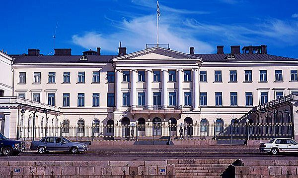 The Presidential Palace in Helsinki, Finland [File photo: tukeji.com]