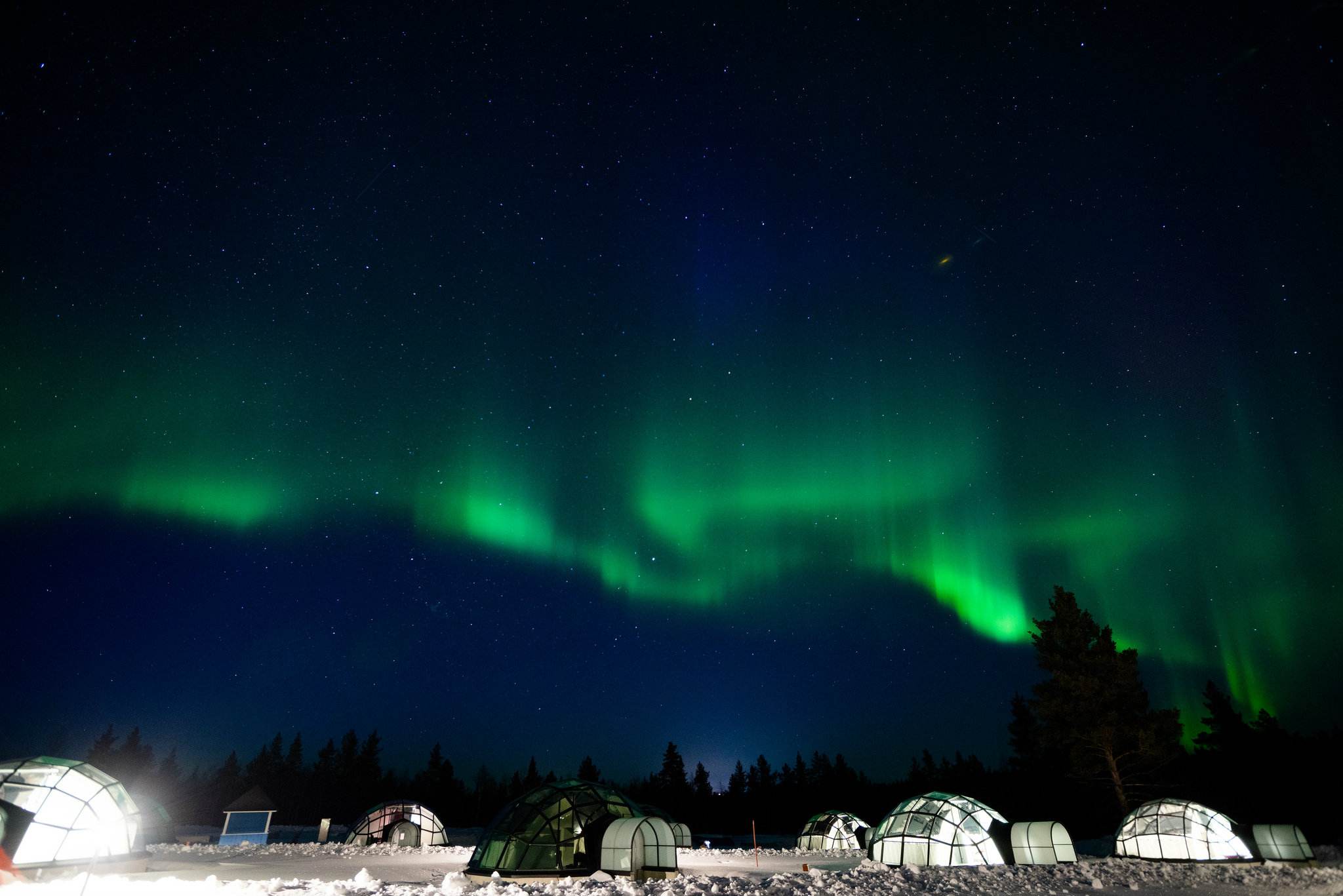Increasing number of Chinese visit Finland for the Northern Lights and Santa Claus in recent years. [File photo: baidu.com]