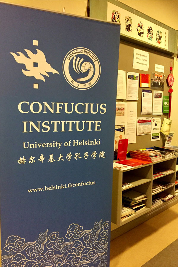The Confucius Institute at the University of Helsinki in Finland. [Photo: China Plus]