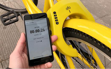 Ofo and mobike are two major bike-sharing brands in China. [Photo: xinhuanet.com]