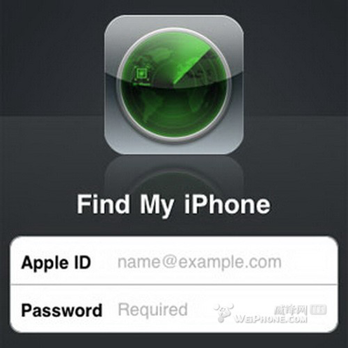 "Find My iPhone" function on iPhones.[Photo: feng.com]