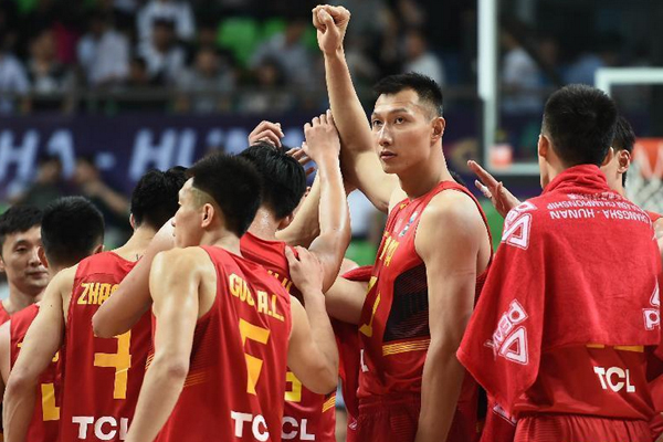 Chinese national basketball team in FIBA Asia Championship on Sep. 23, 2015. [File photo: baidu.com]