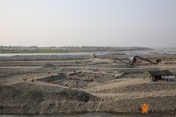 The scene of the excavation.[Photo: cang.com]
