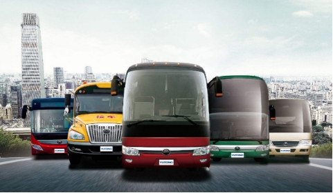 Chinese leading bus maker Zhengzhou Yutong Bus has seen its export volume for the first quarter rising by 56 percent annually, thanks to opportunities brought about by the Belt and Road initiative. [File Photo: china.com]