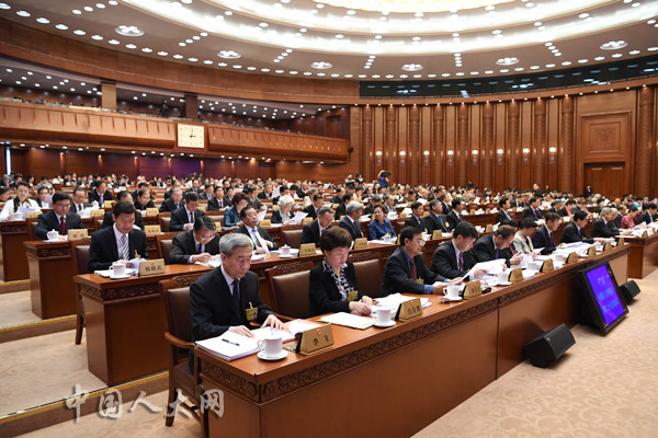 China's top legislature convened its bi-monthly session in Beijing on Monday April 24, 2017. [Photo: npc.gov.cn] 