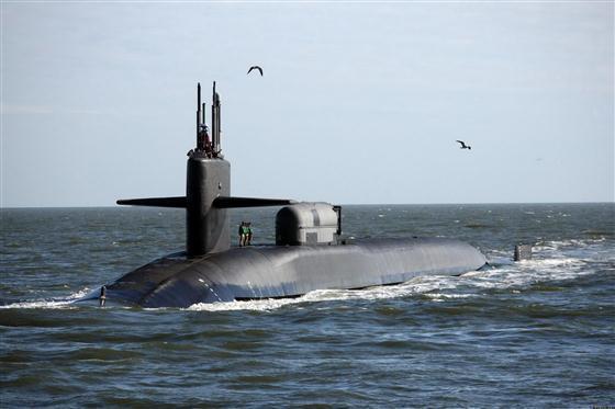A U.S. nuclear-powered submarine [File photo: qq.com]