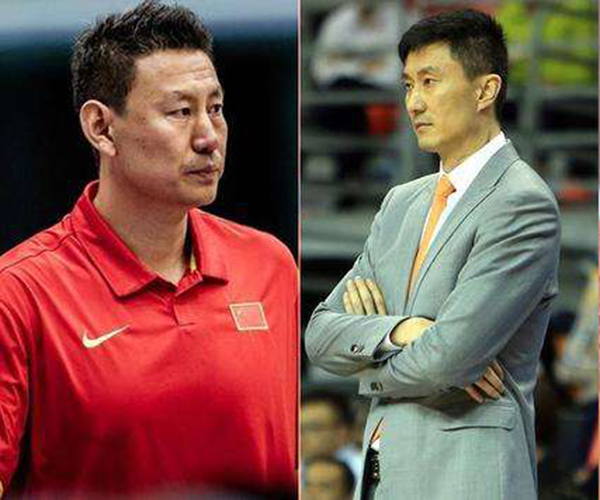Du Feng（Right）and Li Nan are coaching Guangdong and Shandong respectively in the preliminaries for China's National Games. [Photo: Youth.cn]