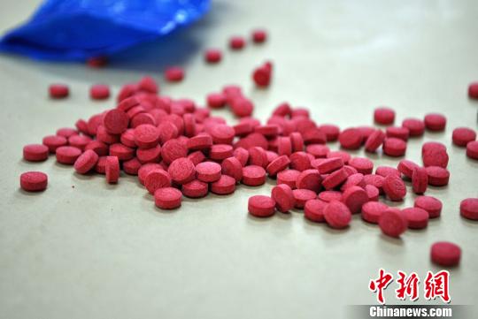 File photo of methamphetamine [Photo: Chinanews.com]