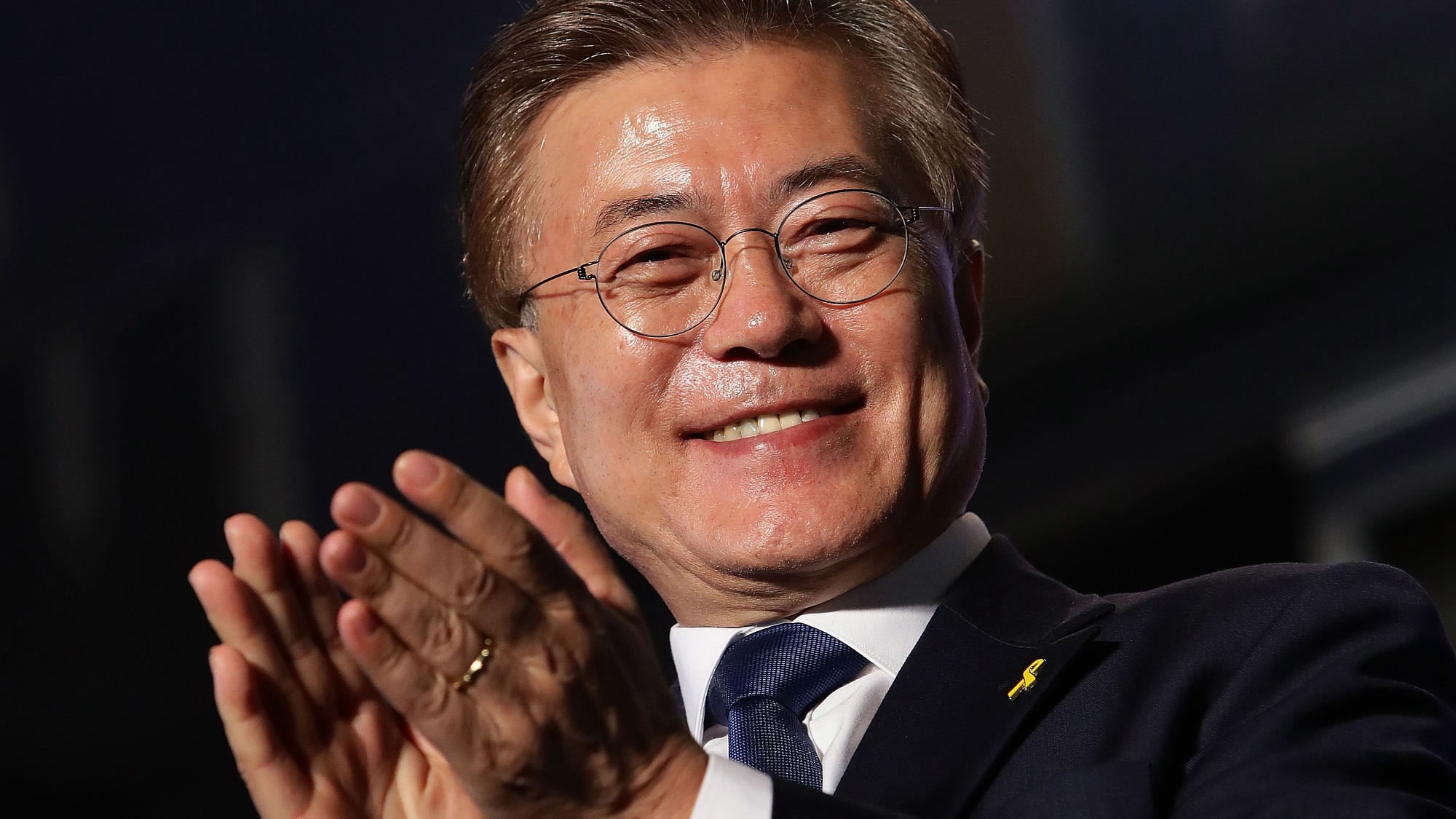 File photo of South Korea's new president Moon Jae-in.[Photo:CGTN]