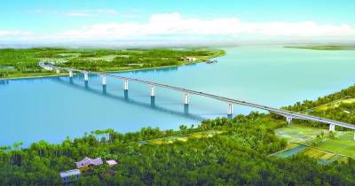 Design sketch of the ninth Bangladesh-China Friendship Bridge. [Photo: ifeng.com]