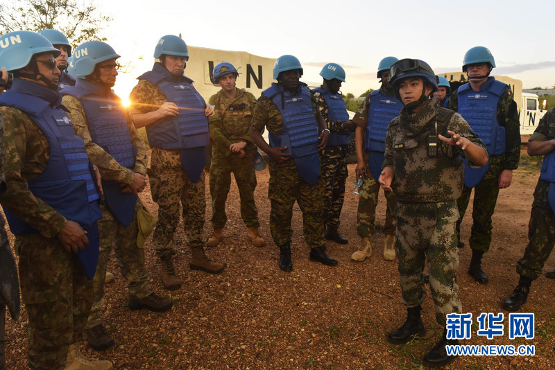 China will enhance cooperation with the United Nations on peacekeeping. [Photo: Xinhua]