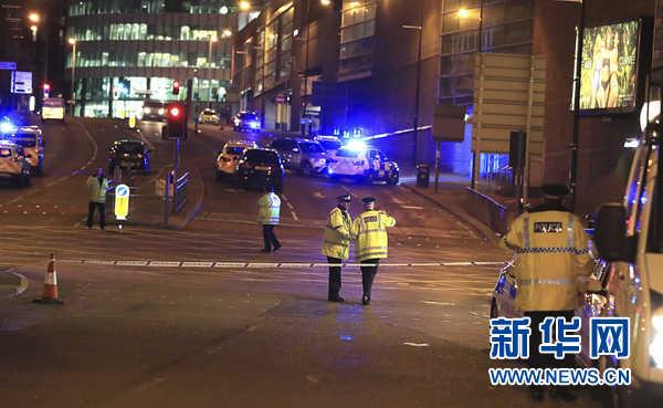 22 people are killed and 50 more are injured in a blast that occurred outside Manchester Arena right after the end of a concert late Monday night. [Photo: Xinhua]