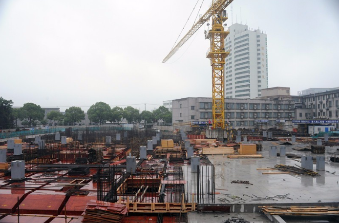 A German-funded Shanghai Artemed Hospital is under construction in the Shanghai Free Trade Zone in Shanghai and expected to open in autumn 2018. [Photo: sh-ftz-hospital.com]