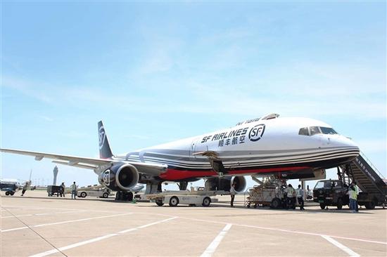 SF Airlines, part of the SF Express Logistics network. [Photo: 163.com]