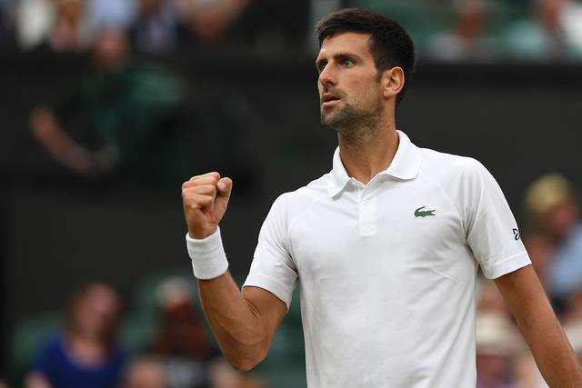 Novak Djokovic is into the quarter-finals of the Wimbledon, beating Adrian Mannarino in three sets. [Photo: qq.com]