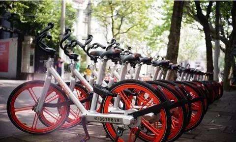 Mobike is one of the major bike-sharing companies in China.[Photo: Baidu.com]