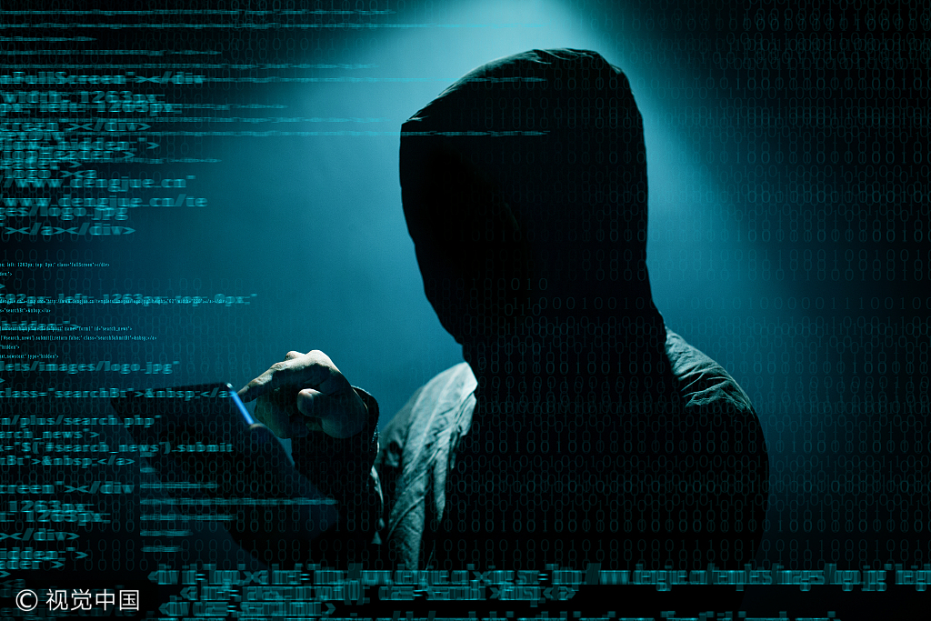 Hacker attacking in internet [File Photo: VCG]