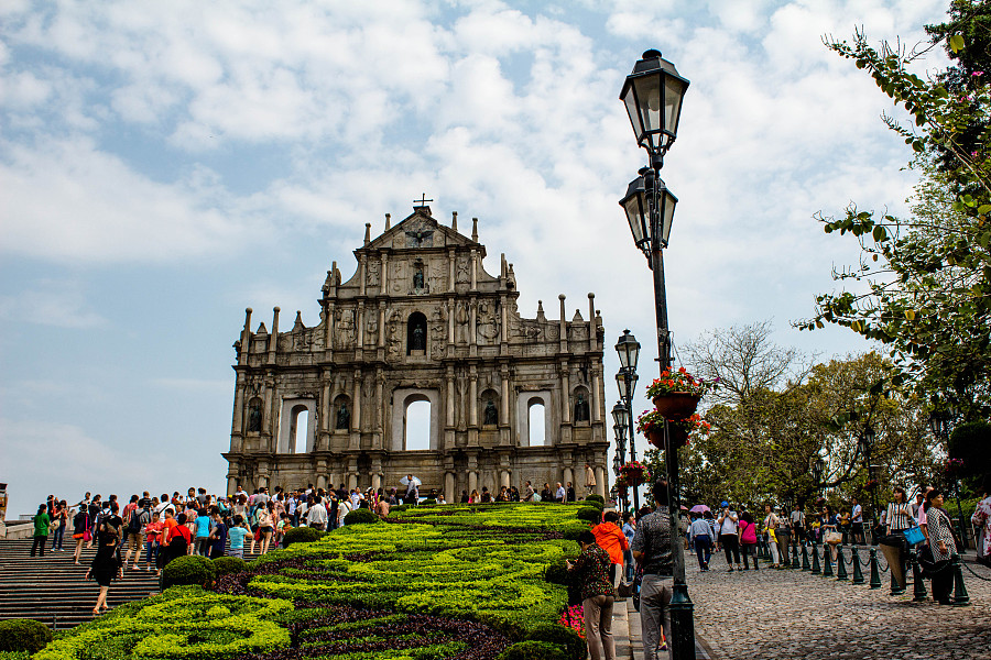 Street view of Macao [File Photo: zcool.com.cn]