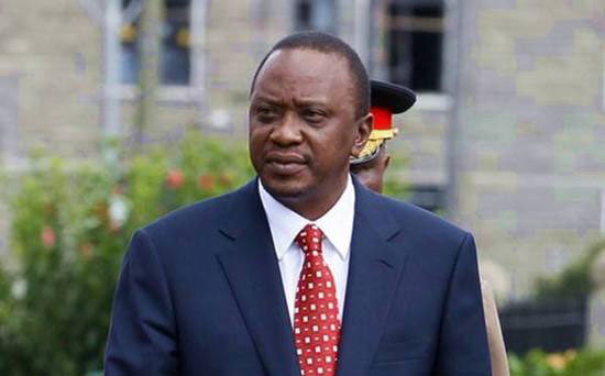 Kenyan President Uhuru Kenyatta. [Photo: Xinhua]